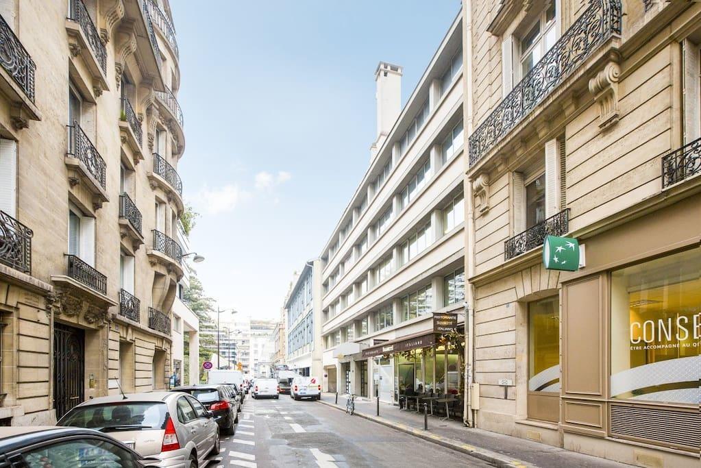 Eiffel Trocadéro Hotel Párizs Kültér fotó